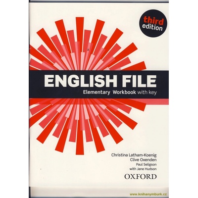 English File 3rd edition Elementary Workbook with key (without CD-ROM)