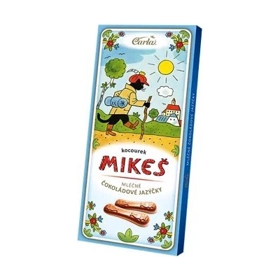 Carla - Mikeš mléčné čokoládové jazýčky 50 g