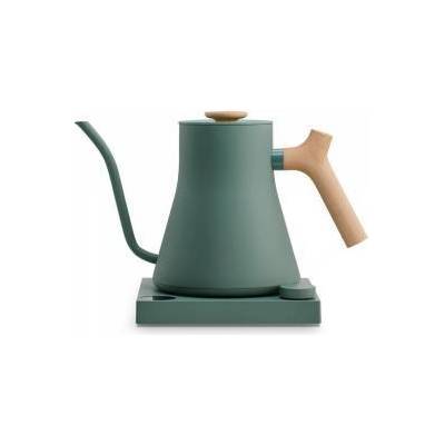 Fellowes Fellow Stagg EKG PRO - Electric Kettle - Green matte with wooden handle