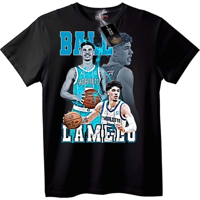 NOONEBRAND Тениска LaMelo Ball Баскетбол - 2XL, Black