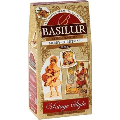 Basilur Vintage Merry Christmas čierny čaj 85 g