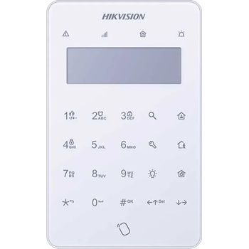HIKVISION Професионална LCD Клавиатура за Аларма Hikvision DS-PK501LTM-HWE Сензорна (DS-PK501LTM-HWE)