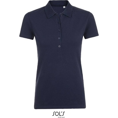 SOL'S Phoenix Women Dámske elastické polo modrá f.n.
