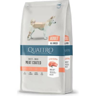 Quattro Adult AB bez obilovin s Lososem a krillem 12 kg