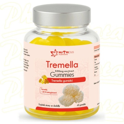 Nutricius Tremella 500 mg gummies 60 ks