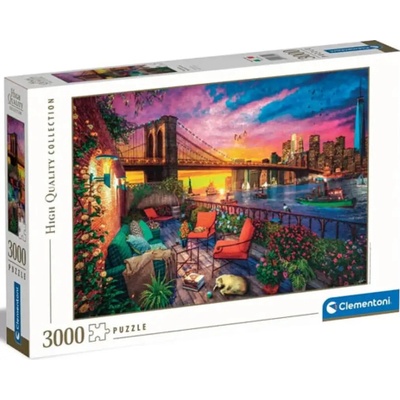 Clementoni Západ slnka nad Manhattanom 3000 dielov