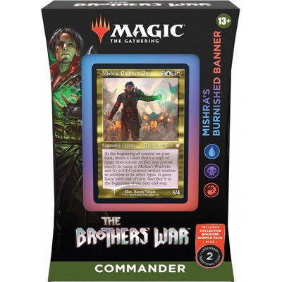 Wizards of the Coast Magic The Gathering The Brothers War Commander Deck: Mishra´s Burnished Banner