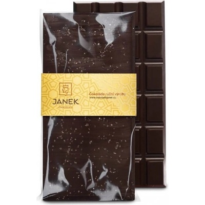 Čokoládovna Janek hořká se solí 85 g