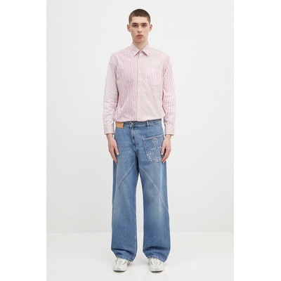 Aries Памучна риза Aries Patchwork LS Shirt (AR4012003)