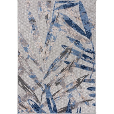 Makro Abra Aventura EC68B Listí palmy šedý / modrý