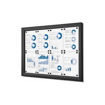 Jansen Display vnitřní vitrína 8 x A4