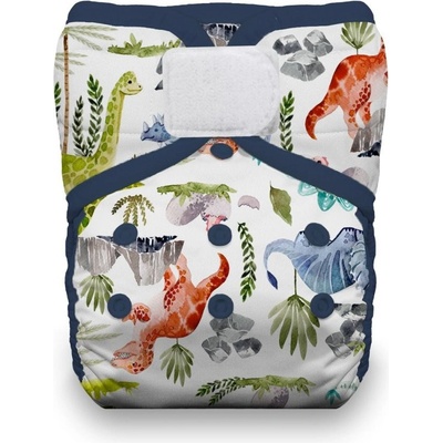 Thirsties Natural One Size Pocket Diaper na SZ Dino rawr
