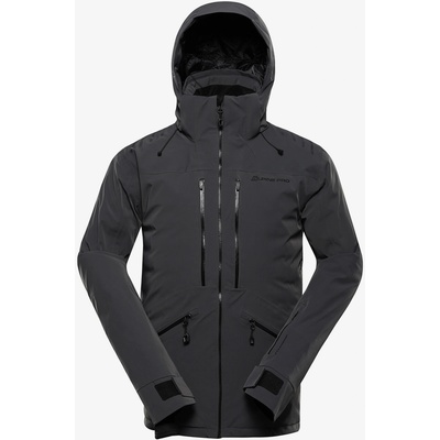 ALPINE PRO Мъжко ски яке с мембрана ptx за сняг ALPINE PRO REAS dk. true grey ALPINE PRO | Siv | МЪЖЕ | XS
