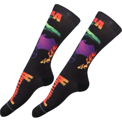 Perri´s socks Чорапи pantera - vulgar dye sub - ЧЕРНО- perri´s socks - pab302-001