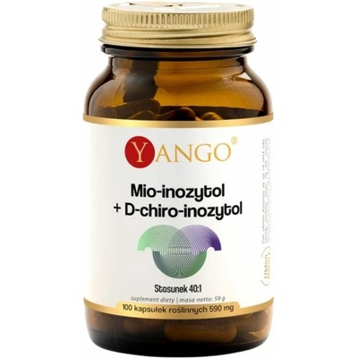 Yango Myo-Inozitol + D- Chiro-Inozitol 100 kapsúl