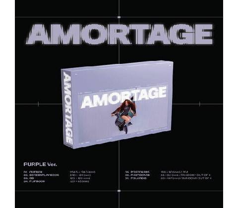 Jisoo: Amortage (purple Version) CD