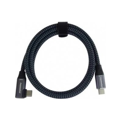 Cable USB PremiumCord PREMIUMCORD USB-C Including Cable (USB 3.2 Gen2x2, 5A, 100W, 20Gbit/s) 3m, Šedá