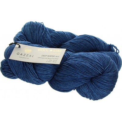 Gazzal Wool Star 3820 deep water