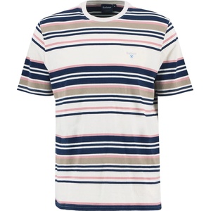 Barbour Тениска Barbour Aickmen Tailored Striped T-Shirt - Whisper White