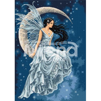 Milena Style Ледена фея - гоблен със схема конци dmc Кръстат бод