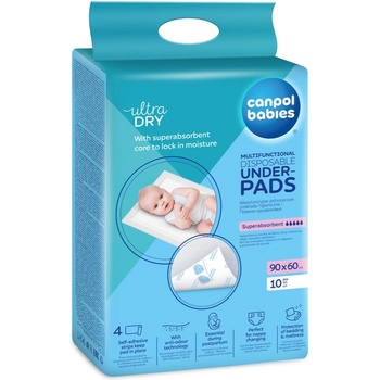 Canpol Babies Disposable Underpads еднократни подложки за смяна на пелените Super Absorbent 10 бр