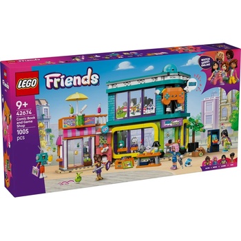 LEGO® Friends - Comic Book and Game Store (42674)