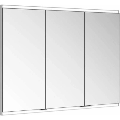 Keuco Zrkadlová skrinka s LED osvetlením, 100x70x12 cm, hliník 800310131100200