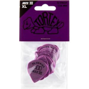Dunlop Tortex Jazz III XL 1.14 12 Перце за китара (498P114)