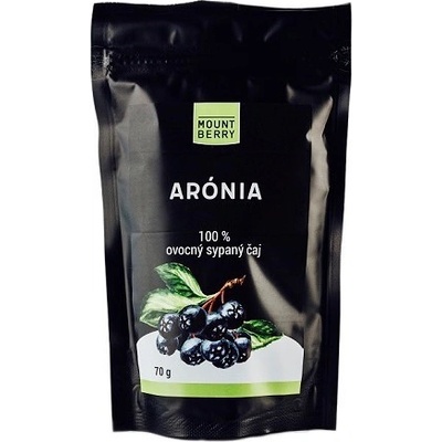 Mountberry Arónia 100% ovocný sypaný čaj 70 g