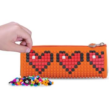 Image 1 of PIXIE CREW Несесер цилиндър Pixie Crew Grey/Orange