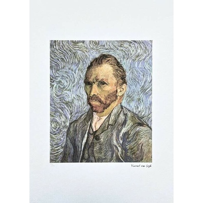 Vincent van Gogh - Self-Portrait 119/250 - limitovaná edice s certifikátem, 50x70cm