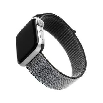 FIXED Nylon Strap na Apple Watch 38 mm/40 mm sivý FIXNST-436-GRGR