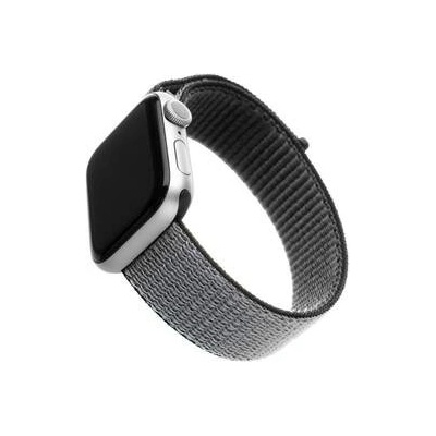 FIXED Nylon Strap na Apple Watch 38 mm/40 mm sivý FIXNST-436-GRGR