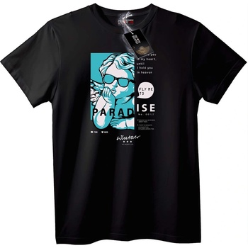 NOONEBRAND Тениска Раят Ангел - 2XL, White