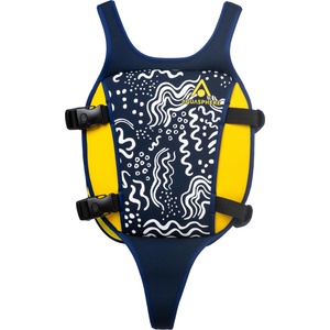Aquasphere Life Jacket, Swimming Aid for Children, Neoprene Vest with Secure Grip on the Back, Buoyancy Vest for Children and Toddlers. - ST134EU0441L (ST134EU0441L)