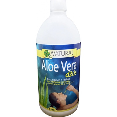 NuLab Aloe vera tekutina obohatená 100% šťava 1 l