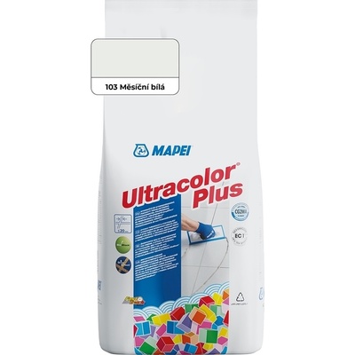 Mapei Spárovací hmota Ultracolor Plus 2 kg, 103 měsíční bílá – Sleviste.cz