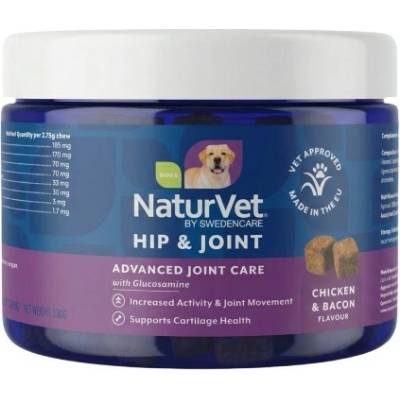 NaturVet HIP & JOINT Advanced Joint Care 120ks