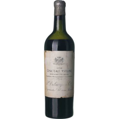 Chateau Yveline Saint-Emilion suché červené 1959 0,75 l (holá láhev)