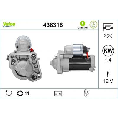 Startér VALEO 438318
