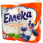  EMEKA тоалетна хартия, 4 броя х 75гр, Ароматизирана, Linded blossom