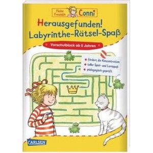 Conni Gelbe Reihe (Beschäftigungsbuch): Herausgefunden! Labyrinthe-Rätsel-Spaß | Ulrich Velte (ISBN: 9783551187376)