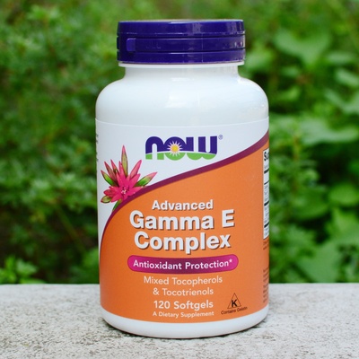 Now Vitamin E Advanced Gamma E Complex 120 softgel kapsúl