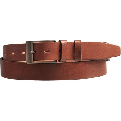 Penny Belts kožený pásek světle hnědý 35-100-5-48