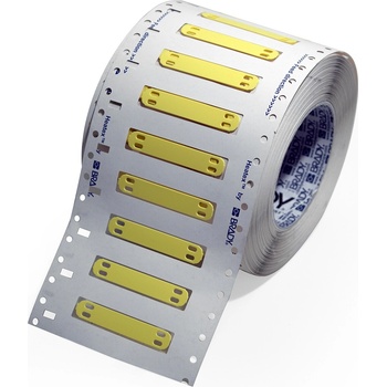 Brady HCM-75x10-B7643-YL / 620337, THT Heatex Cable Markers, 75.00 mm x 10.00 mm (620337)