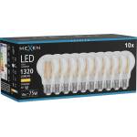 Mexen Vintis 10x LED крушка с нажежаема жичка E27, A60, 10W, Топла - 2700K, 1320 lm, (L150-E27-1027-00x10)