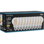 Mexen Vintis 10x LED крушка с нажежаема жичка E27, A60, 10W, Топла - 2700K, 1320 lm, (L150-E27-1027-00x10)