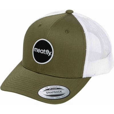 Meatfly шапка MF View Trucker Embroidery / Buck / White | Бяла Meatfly | Byal | МЪЖЕ | ЕДИН РАЗМЕР