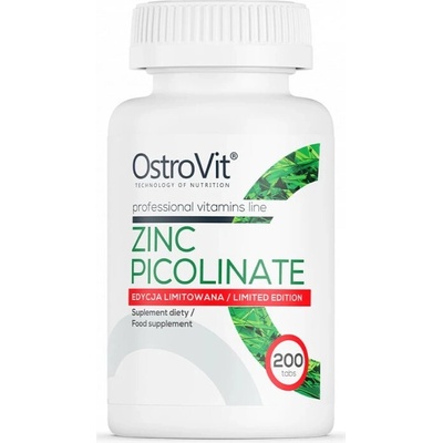 OstroVit Pikolinát ZINKU 200 tabliet