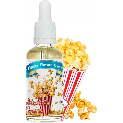 Funky Flavors Aróma popcorn s dvojitým maslom 50 ml